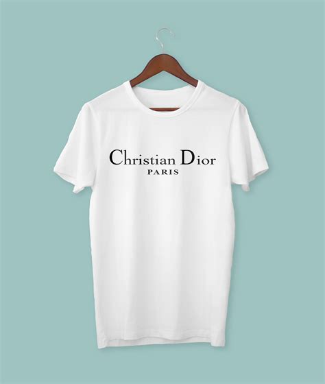 christian dior shirt white|Christian Dior paris t shirt.